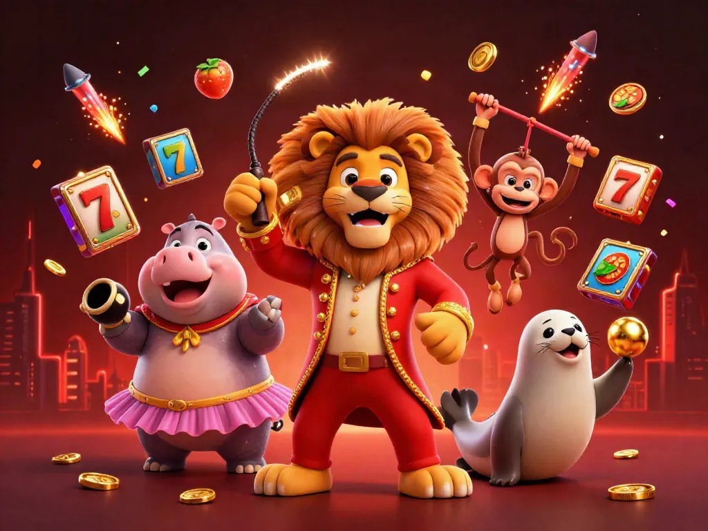 Experience the thrill of Game Bài Sâm Lốc with dynamic casino characters and vibrant elements.