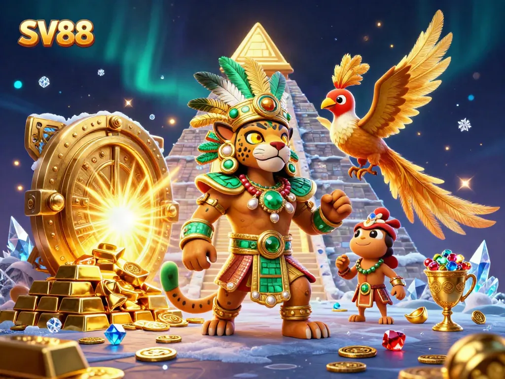 Win big at SV88 with a vibrant, dynamic casino scene featuring treasures and excitement.